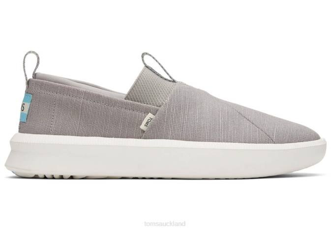 Men Grey Toms Rover Alpargata Shoes R26T489