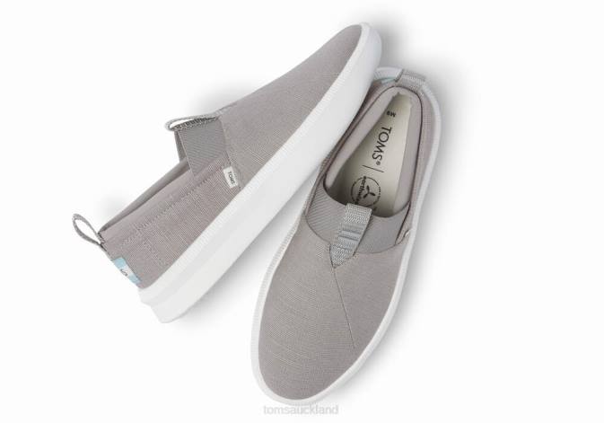 Men Grey Toms Rover Alpargata Shoes R26T489
