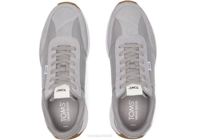 Men Grey Toms Wyndon Jogger Sneaker Shoes R26T448