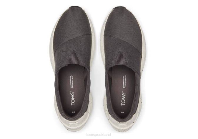 Men Pavement Grey Toms Gamma Eco-Trainers Shoes R26T473