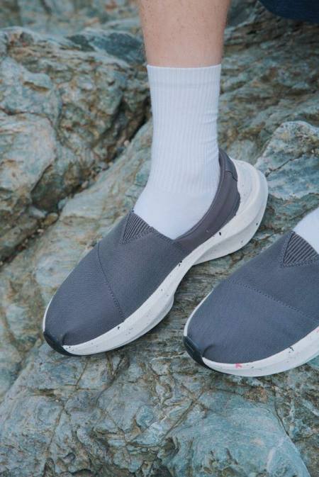 Men Pavement Grey Toms Gamma Eco-Trainers Shoes R26T473