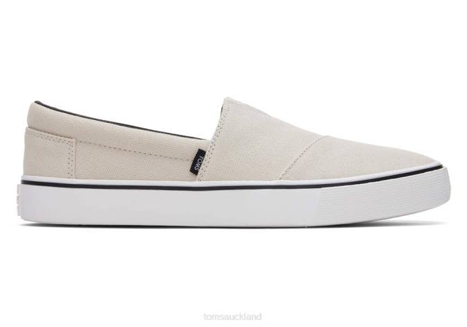 Men Putty Grey Toms Fenix Slip On Shoes R26T472