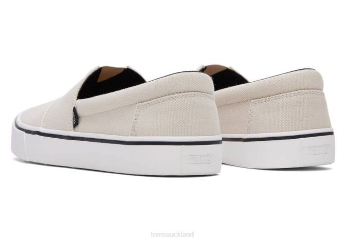 Men Putty Grey Toms Fenix Slip On Shoes R26T472