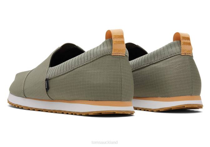 Men Vetiver Grey Toms Resident Shoes R26T475