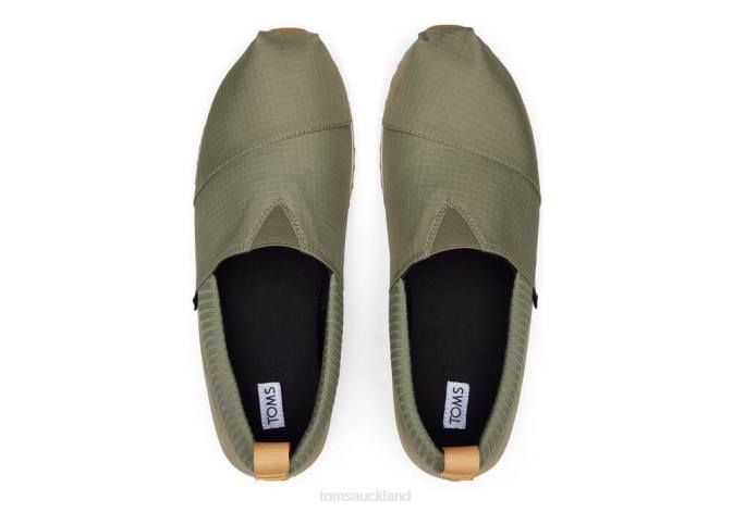 Men Vetiver Grey Toms Resident Shoes R26T475