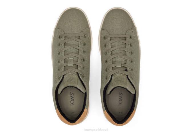 Men Vetiver Grey Toms TRVL LITE Sneaker Shoes R26T446