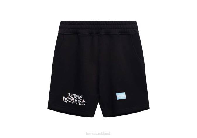 Women Black Short Toms KROST The Cameron Shorts Clothing R26T344