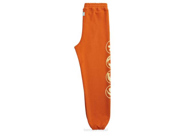 Women Orange Pants Toms KROST The Austin Sweatpants Clothing R26T369
