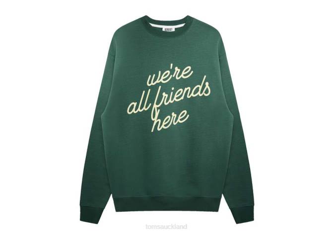 Women Green Toms KROST The Max Crewneck Clothing R26T370