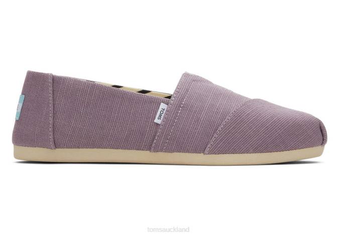 Women Berry Purple Toms Heritage Alpargata Shoes R26T83