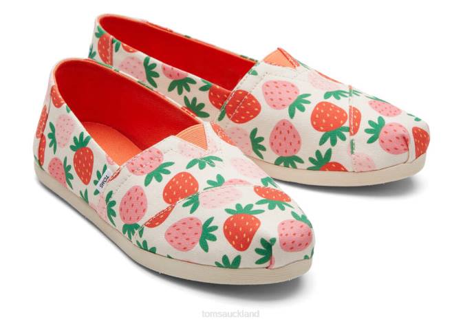 Women Birch Strawberry Toms Alpargata Strawberries Shoes R26T109