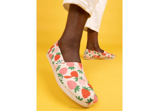 Women Birch Strawberry Toms Alpargata Strawberries Shoes R26T109