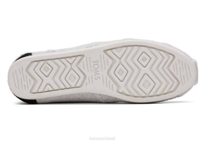 Women Felt Natural Toms Shearling Alpargata Shoes R26T66