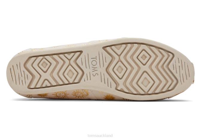 Women Foil Sun Toms Sunny Days Alpargata Shoes R26T104