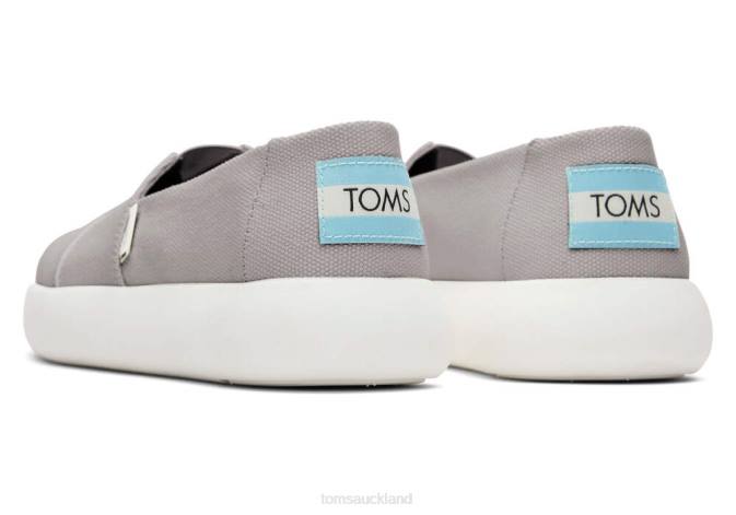 Women Grey Toms Mallow Alpargata Shoes R26T103
