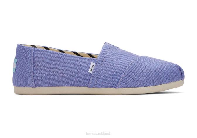 Women Iris Purple Toms Heritage ALPARGATA Shoes R26T24