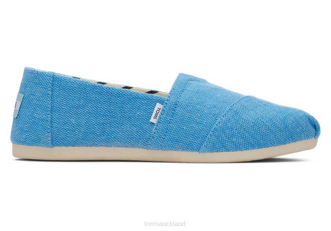 Women Island Blue Toms Alpargata Eco Heritage Canvas Shoes R26T2