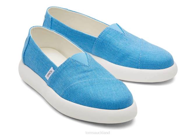 Women Island Blue Toms Mallow Eco Heritage Canvas Shoes R26T127