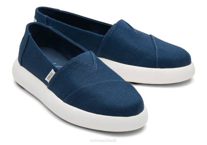 Women Majolica Blue Toms Mallow Alpargata Shoes R26T101