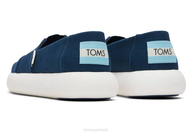 Women Majolica Blue Toms Mallow Alpargata Shoes R26T101