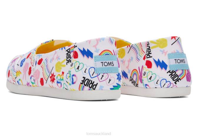 Women Multi Print Toms Unity Pride Alpargata Shoes R26T94
