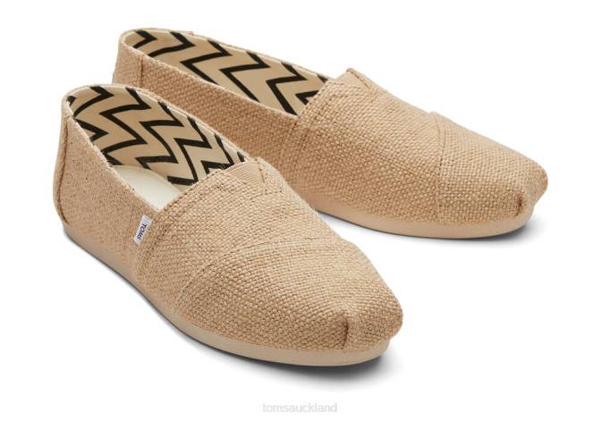 Women New Style Toms Burlap Alpargata Shoes R26T96