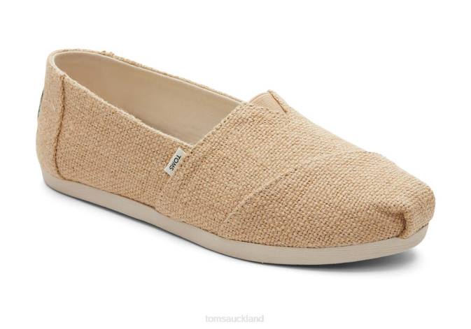Women New Style Toms Burlap Alpargata Shoes R26T96