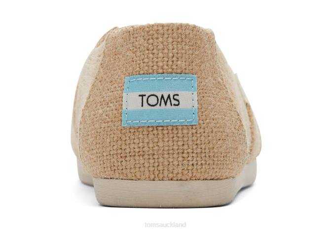Women New Style Toms Burlap Alpargata Shoes R26T96