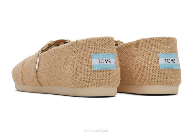 Women New Style Toms Burlap Alpargata Shoes R26T96