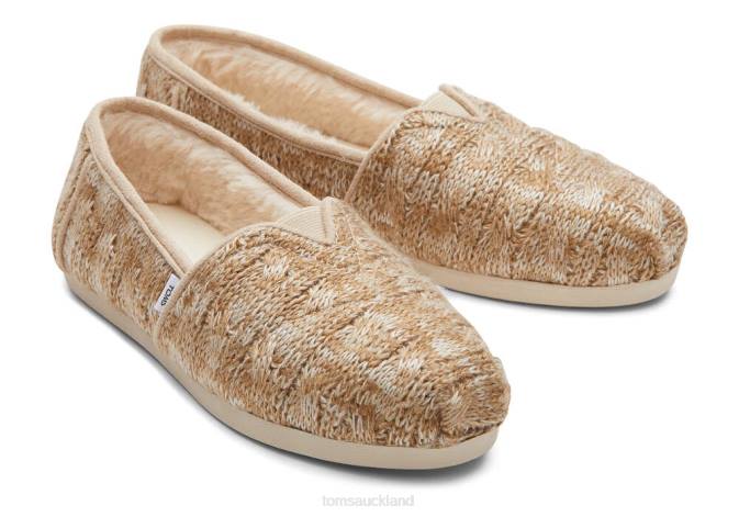 Women New Style Toms Faux Fur Alpargata Shoes R26T71