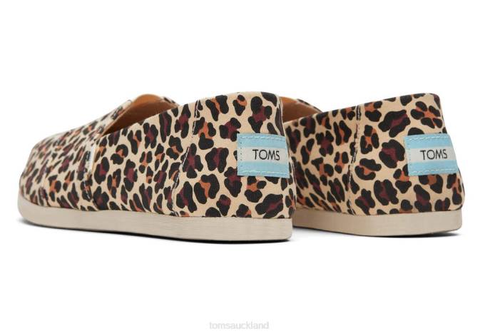 Women New Style Toms Leopard Alpargata Shoes R26T98