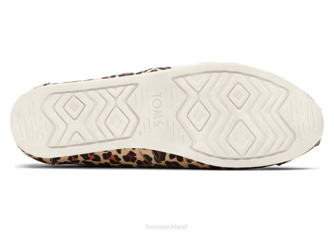 Women New Style Toms Leopard Alpargata Shoes R26T98