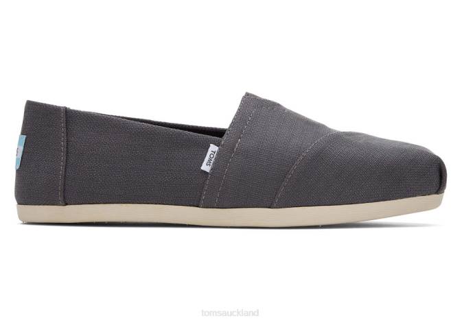 Women Pavement Grey Toms Alpargata Eco Woven Shoes R26T126