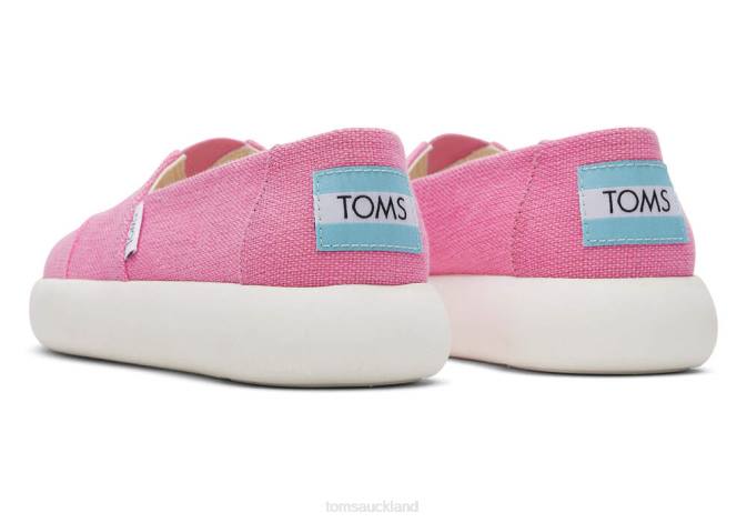 Women Pink Toms Mallow Eco Heritage Canvas Shoes R26T135