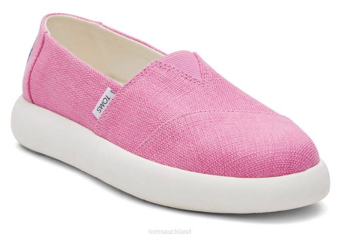 Women Pink Toms Mallow Eco Heritage Canvas Shoes R26T135