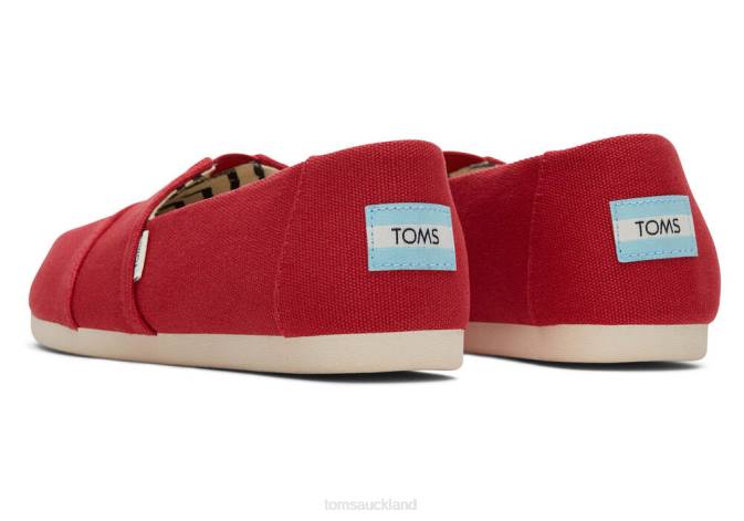 Women Red Toms Recycled Cotton Alpargata Shoes R26T43