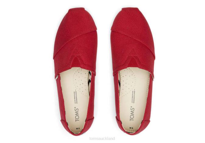 Women Red Toms Recycled Cotton Alpargata Shoes R26T43