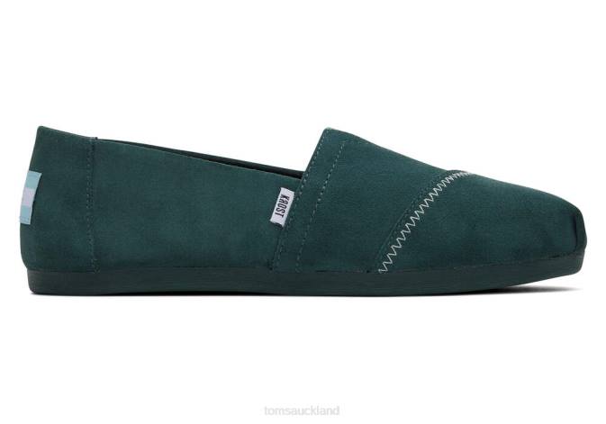 Women Stormy Green Toms KROST Alpargata Shoes R26T64