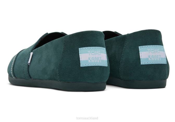 Women Stormy Green Toms KROST Alpargata Shoes R26T64