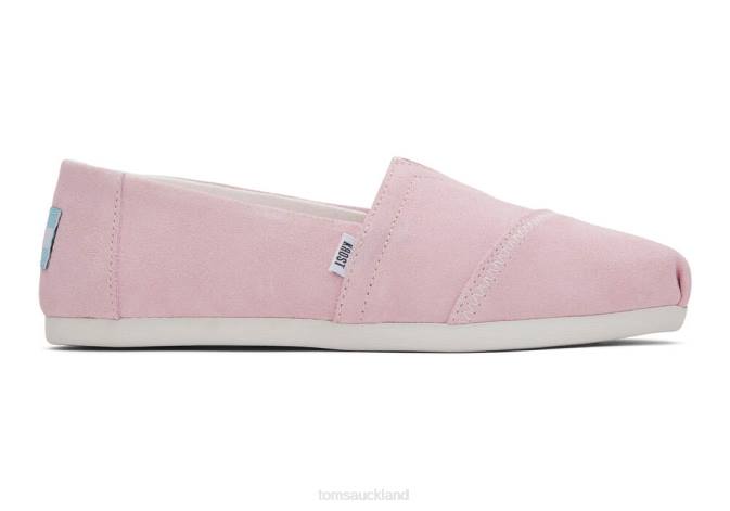 Women Suede Pink Toms KROST Alpargata Shoes R26T81
