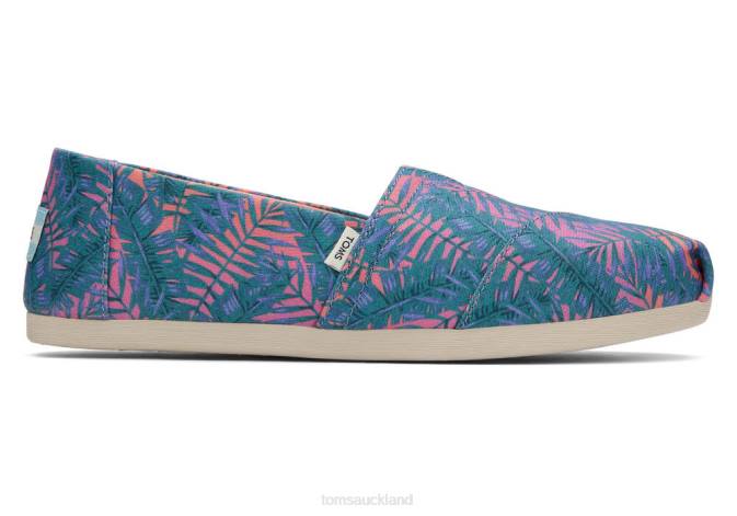 Women Sunset Palm Toms California Palms Alpargata Shoes R26T111