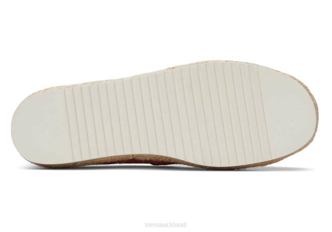 Women Faded Rose Toms Alpargata Eco Rope Platform Shoes R26T183