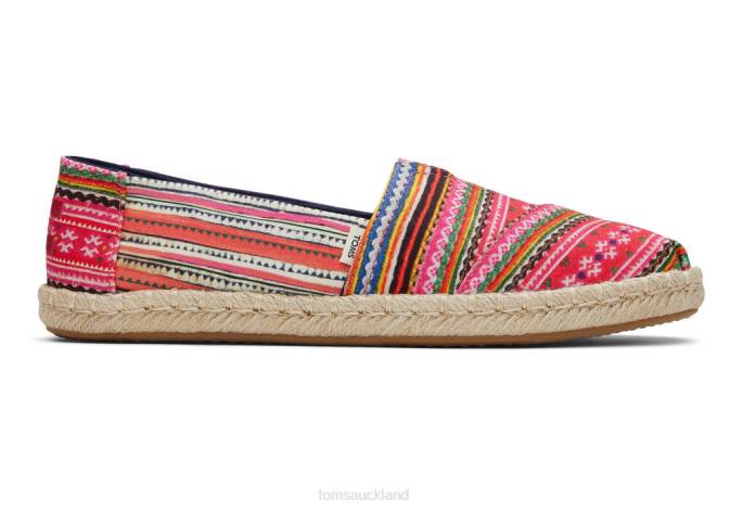 Women Hmong Tapestry Toms Espadrille Alpargata Shoes R26T181