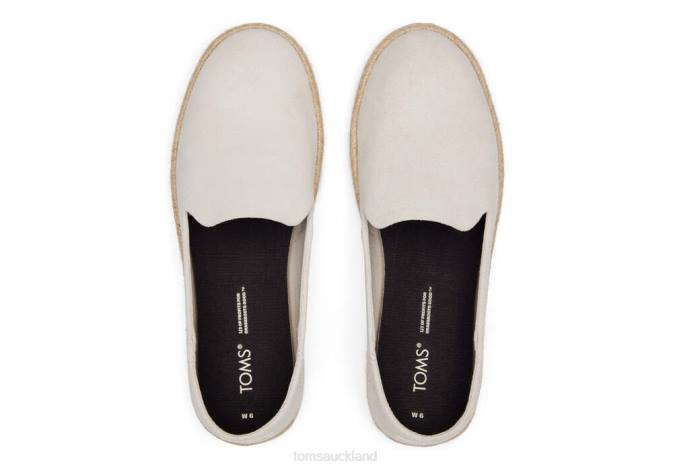 Women Putty Suede Toms Santiago Suede Shoes R26T141