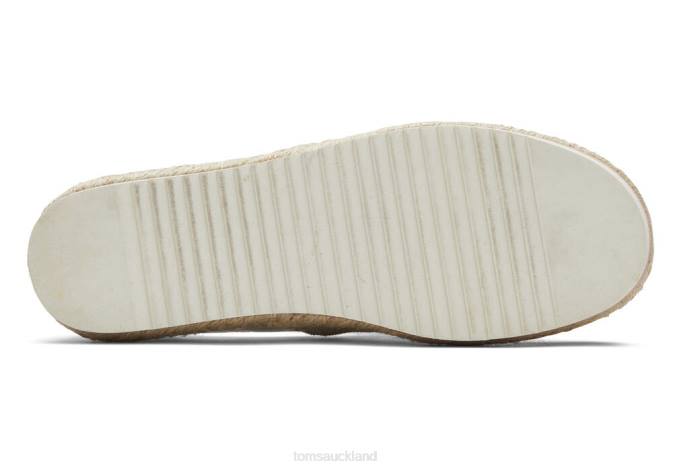 Women natural Toms Platform Alpargata Shoes R26T176
