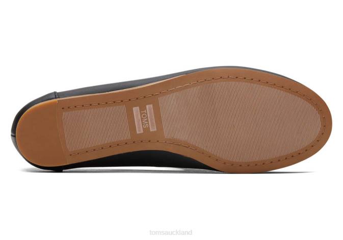 Women Black Toms Darcy Flat Shoes R26T191