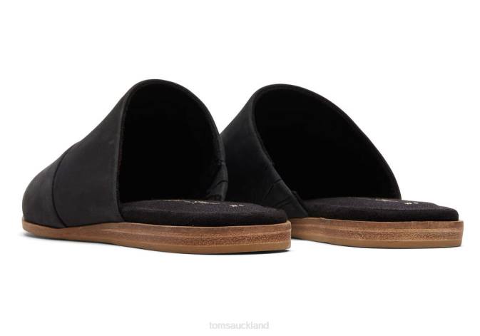 Women Black Toms Jade Mule Shoes R26T190
