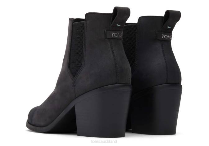 Women Black Toms Everly Boot Shoes R26T234