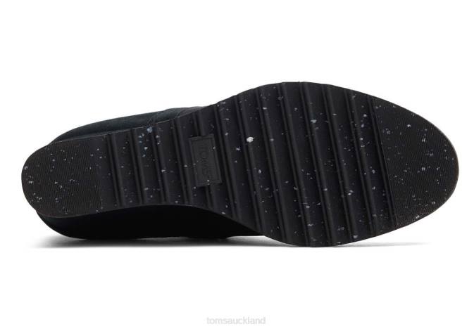 Women Black Toms Maddie Boot Shoes R26T227