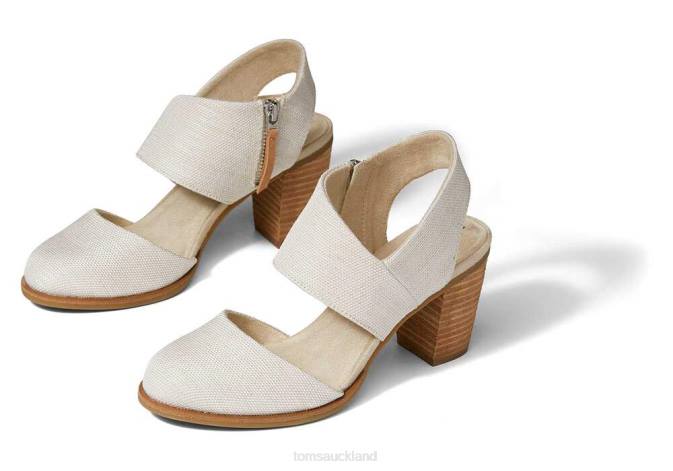 Women NATURAL Toms Majorca Toe Sandal Shoes R26T214